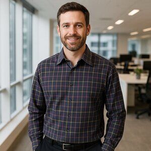 Etro Milano‎ Stripe Button Down Dress Shirt Luxury Old Money Career EU42 US L